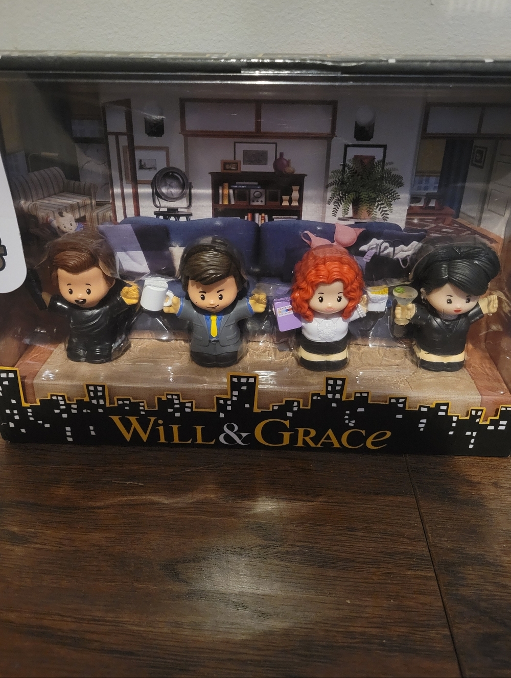 Will & Grace TV Character Little People Set